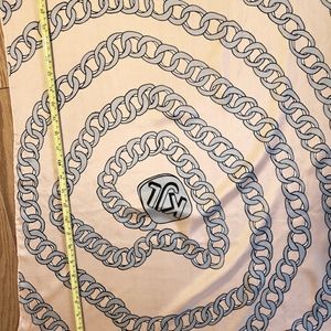 Vintage Kenneth Jay Lane silk scarf 30"